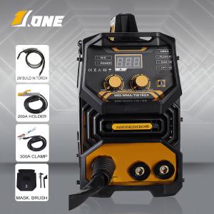 China Electric 3 In 1 Inverter Welding Machine 110V 220V Gasless MIG Welder factory