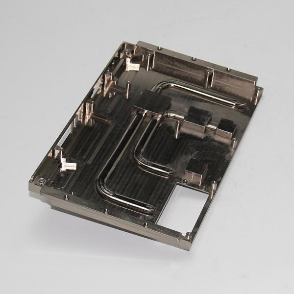 China FM OEM Customized Copper Pipe Heat Sink With Nickel Plating factory