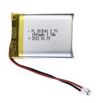 3.7V 1000mAh Rechargeable Lithium Polymer Battery 803040 For Cosmetic Instrument