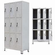 China Office Lockable Muchn 9 Drawer Metal Cabinet Knocked Down Structure factory