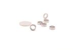 Professional 693ZZ 3*8*4mm High Speed Ball Bearing Greese / Oil Lubrication