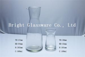China blown Glass oil and vinegar bottle wholesale factory