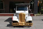 11 Seater Electric Vintage Sightseeing Car With 7.5KW Traction Performance Motor