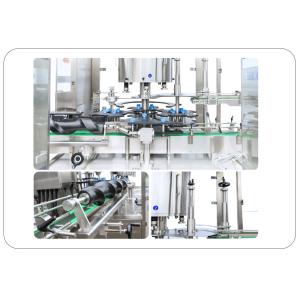 1-5L Pesticide Drum Four Head Rotary Capping Machine with France Schneider