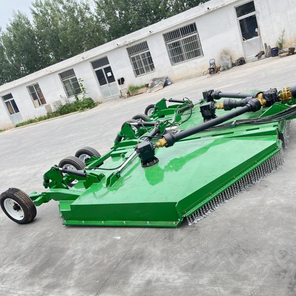 China 3.5m Folding Wing Mower Tractor Mounted 1700kg for Large Areas factory