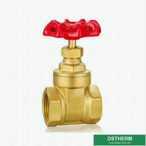 China Cast Iron Handle Customized Brand Brass Gate Valve Double Female Heavier type Gate Valve factory