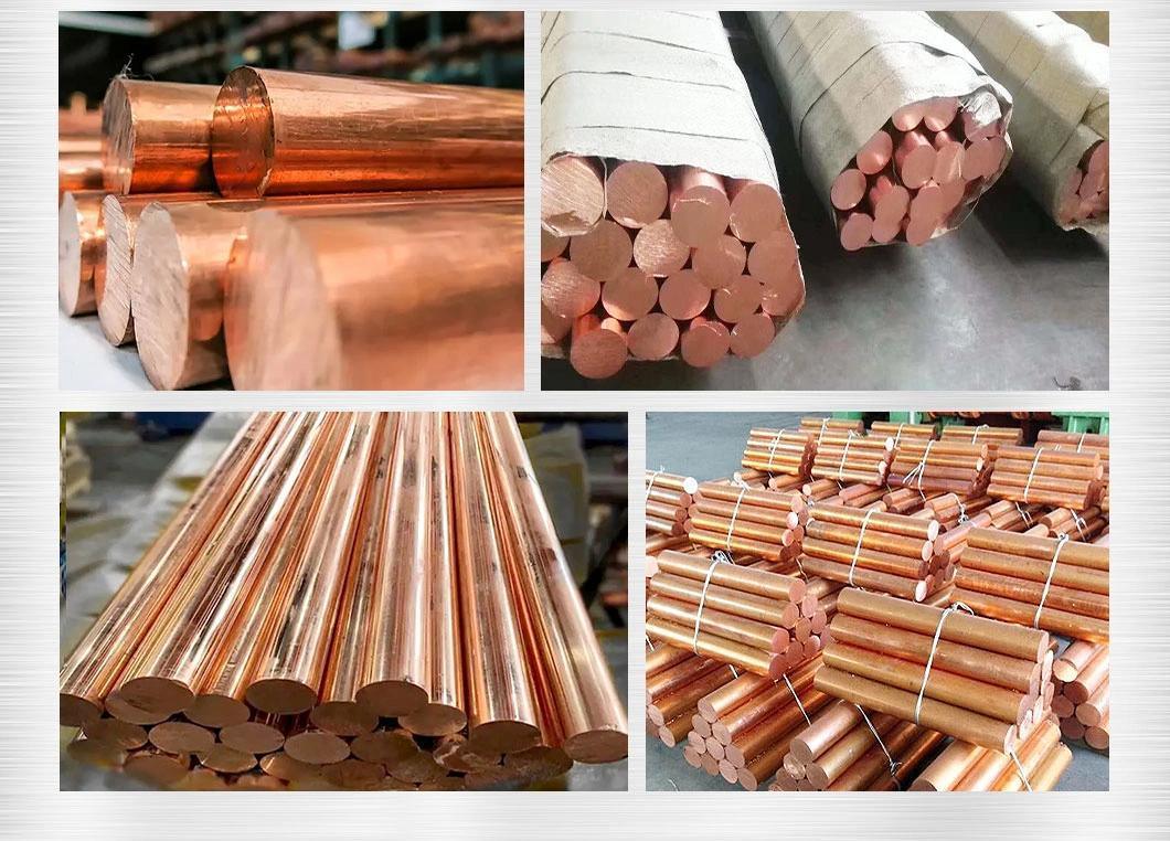 Low Price C17200 Copper Flat Bar Copper Wire Rod 8 mm Rod Price