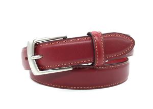 China 3.0cm Red Women'S Fashion Leather Belts For Trousers factory