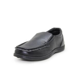 China Hand Stitching OEM Children'S Leather School Shoes Easy Slip On And Off factory