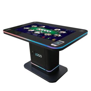 China Smart Gaming Desk Interactive Touch Screen Table 500 Nits For Shopping Mall factory