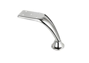 China Chrome furniture cabinet feet steel metal coffee sofa table legs very popular factory