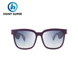 China Polarized Safety 33ft BT5.0 Bluetooth Audio Sunglasses 120mAh factory
