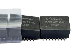 China Non-PoE Ethernet Magnetic Lan Transformers For Switches 7490140123 factory