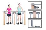 china outdoor park gym equipment wood exercise walking machine with TUV