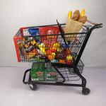 American Multifunctional Large Metal Trolley Warehouse Supermarket Store