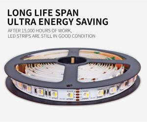 China Flexible Copper Lamp Body SMD 5050 LED Strip Light 23W 520-530nm factory