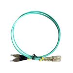 LC ST SC Connector 3m Fiber Optic Cable Assembly IEC60332-1 Flame Rating