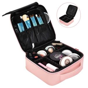 China OEM PU Spandex EVA Cosmetic Case Multifunction factory