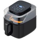 Electric Wifi Tuya 3.5L 4L 5.5L 6.5L 8L 9L Smart Glass Oil Free Deep Fryer