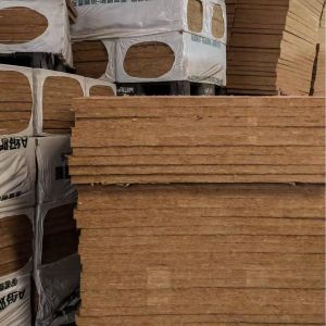 Rough Rockwool Fire Board Fireproofing 30-150mm Thickness