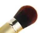 Round Nylon Hair Retractable Makeup Brush For Travel , Facial Foundation Powder