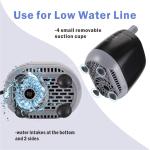 3 Nozzles 1180GPH Aquarium Water Pump