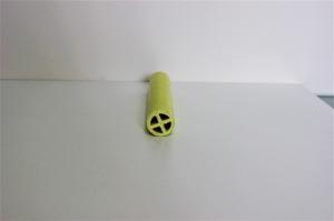 China 15mm 4 Hole Round Pultruded Fiberglass Tube For Agriculture factory