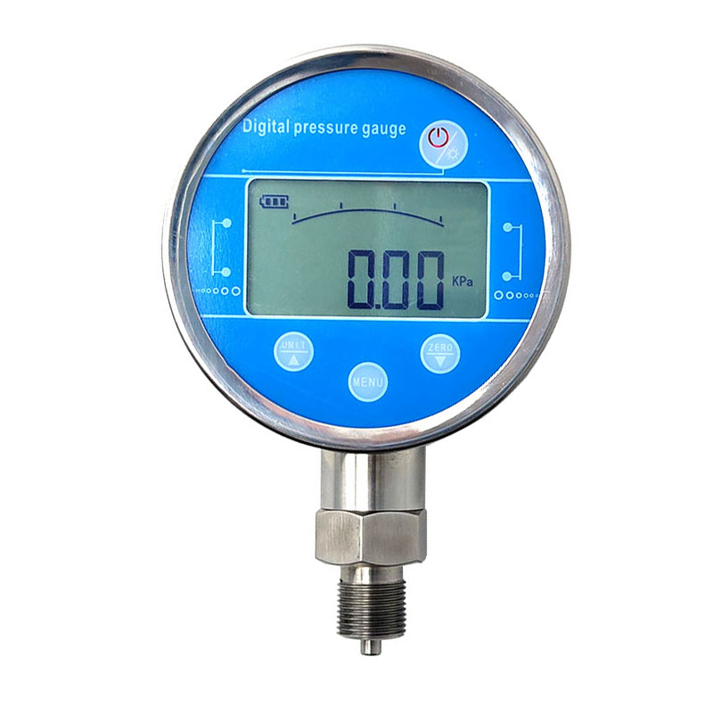 4 Inch 600 Bar Digital Pressure Gauge 100mm For Laboratory Calibration Pump
