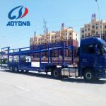Duel Line Brake System Vehicle Transport Semi Trailers For 4-21 Units Cars