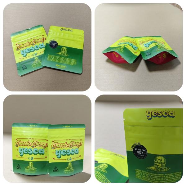 Child Resistant Bags FDA-Compliant Plastic Composite Packaging Custom Zipper Seal Design Bulk Wholesale For Pharma Products