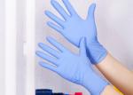 Sterilized Disposable Medical Gloves / Nitrile Medical Gloves Eco Friendly