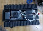 Chassis 300kg Crawler Undercarriage For Fire Equipment Wheelchair Lawn Mower
