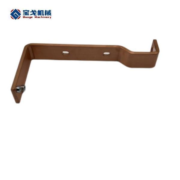 C11000 Copper Busbar Connected to Circuit Breaker in Electrical Panel ISO9001 Certified