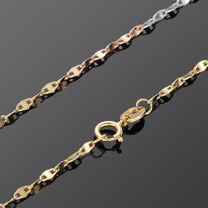 China 18K Rose God White Gold Yellow Gold Women Link Chain for Necklace (NG014) factory