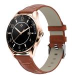 IP67 Waterproof Round Shape Smartwatch Built In Vibration Reminder
