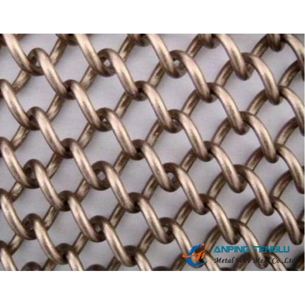 China Spiral Mesh Curtain "S" Type Mostly With Stainless Steel and Aluminum factory