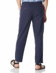 48% Cotton Mens Casual Linen Pants Breathable with Drawstring