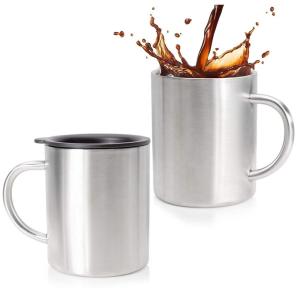 China Shatterproof Thermal Wine Stainless Steel Cup With Handle Classic Style factory