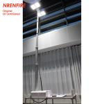 4x180W LED mounted roof mast light 4.5m pneumatic telescopic mast, vehicle roof