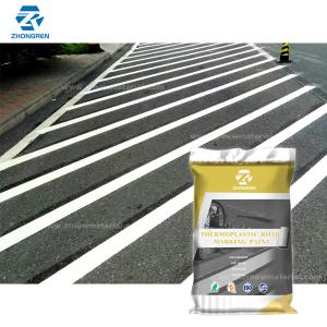 Crack Resistant reflective road line marking paint No Wrinkles Waterproofing