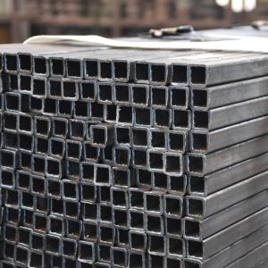 China Black Painting Treatment Square Metal Tube 5.8m-12m Length Chemical Resistant factory