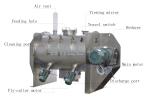 Salt Industrial Horizontal Plough Mixer Coulter Mixer Easy Operation Stable