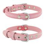 Customized Print Personalized Logo Dog Collar Adjustable Pet dog Neck Belt