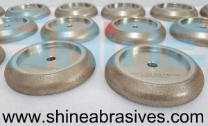 China Wm 10/30 Sharpener Cbn Grinding Wheel Electroplated For Sharpening Band Saw factory