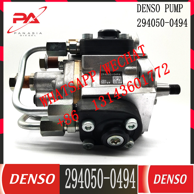 DENSO 294050-0494 22100-E0534 HP4 Common rail fuel injiection pump For HINO J08E 2940500494
