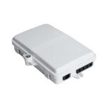 4 Core FTTH Outdoor Fiber Optic Termination Box 1:4 Splitter SC Wall Mount