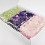 Natural Crystal Green Jade Rose Quartz Eye Mask For Massage