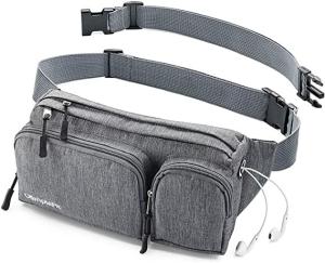 China 6 Pockets Fashion Fanny Pack Hiking Cute Waist Bag factory