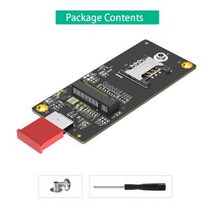 NGFF(M.2) Key B To USB 3.0 Adapter With SIM 6pin Slot For WWAN/LTE ModuleHigh