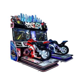 China Coin Operated Mariokart Arcade Machine Dirt Bike Simulator Racing Game factory